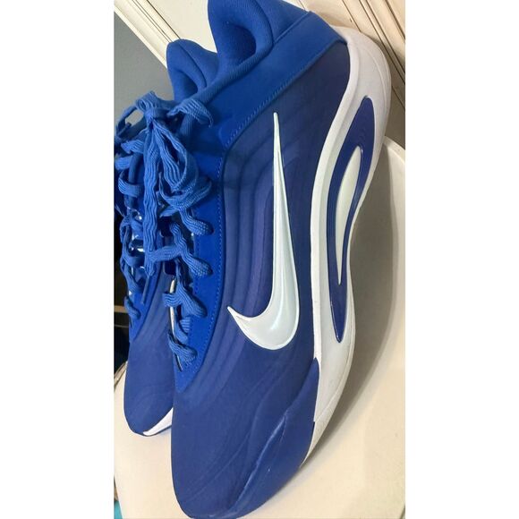 Nike Men\'s A\'One A\'ja Wilson Lace Up Athletic Basketball Shoes Blue Size 14.5 main image 10